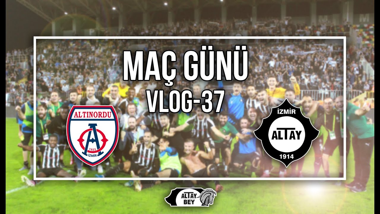 Altınordu 0 - 3 Altay | Maç Günü VLOG - 37