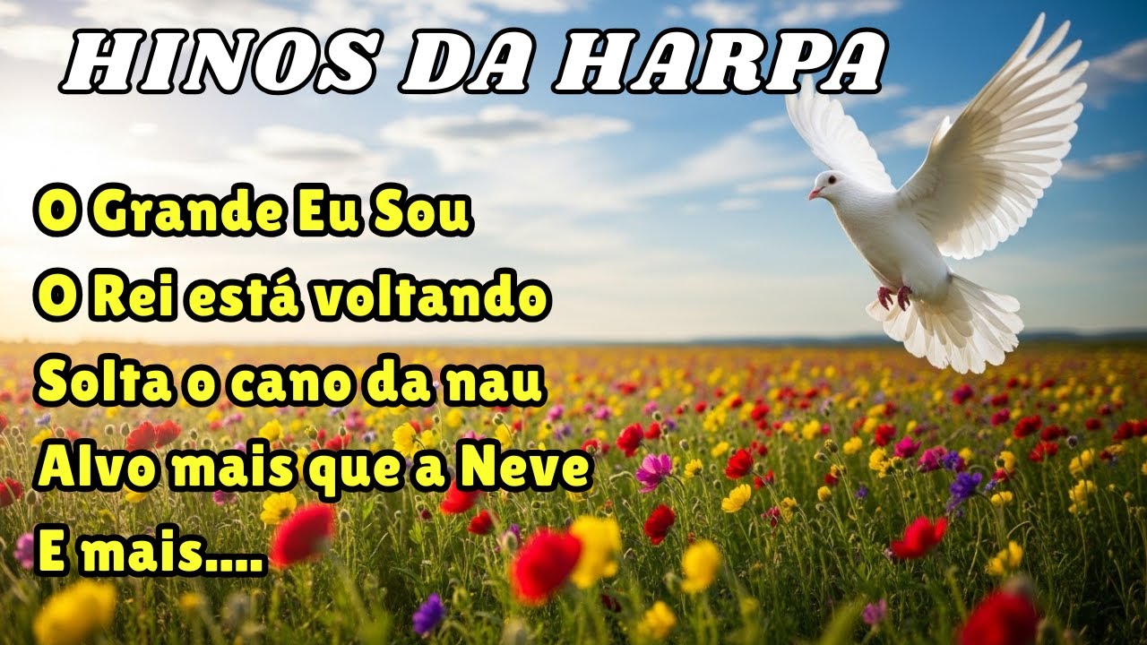 Esses Hinos da Harpa quase não se ouve mais nas igrejas. 