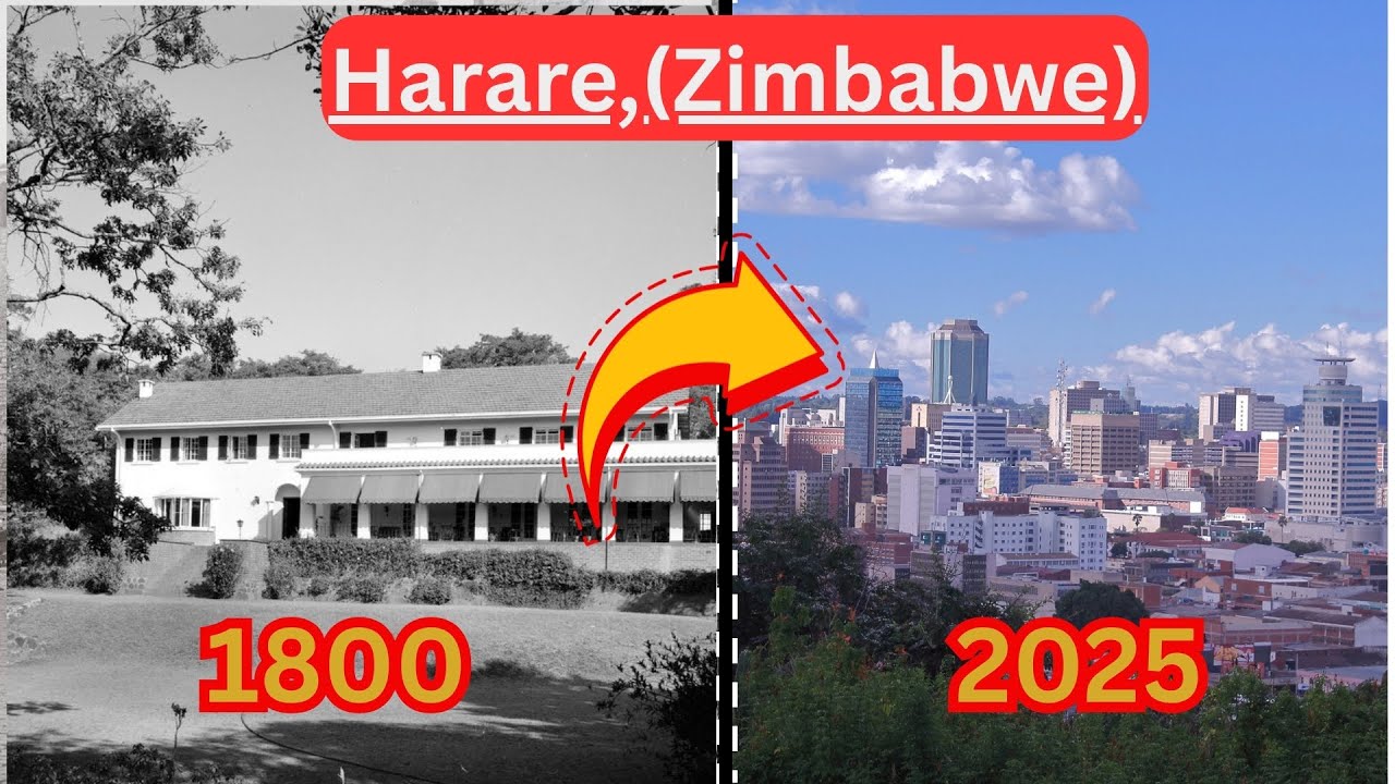 Harare, Zimbabwe (1800 - 2025) - Then And Now Cities - City Evolution