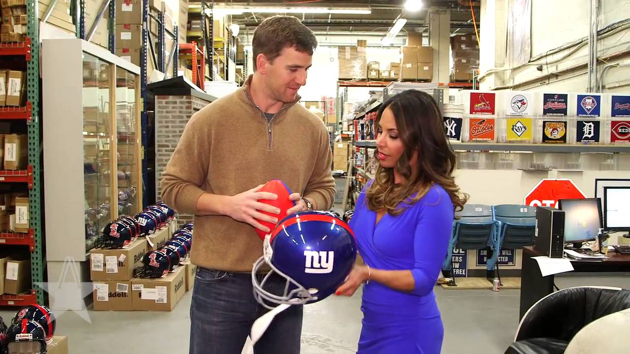 Eli Manning at Steiner Sports