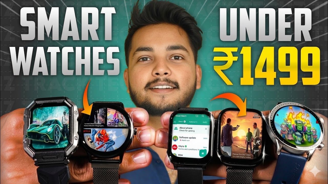 Top 4 Best Smartwatch Under 1500 (2026 Edition) ⚡ Fire-Boltt vs Noise vs boAt!