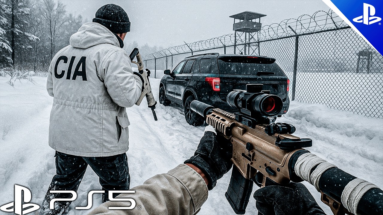 A CIA VAI INVADIR E SABOTAR A BASE MILITAR MAIS PROTEGIDA DO MUNDO - Call of Duty #EP09 PS5 REALISMO