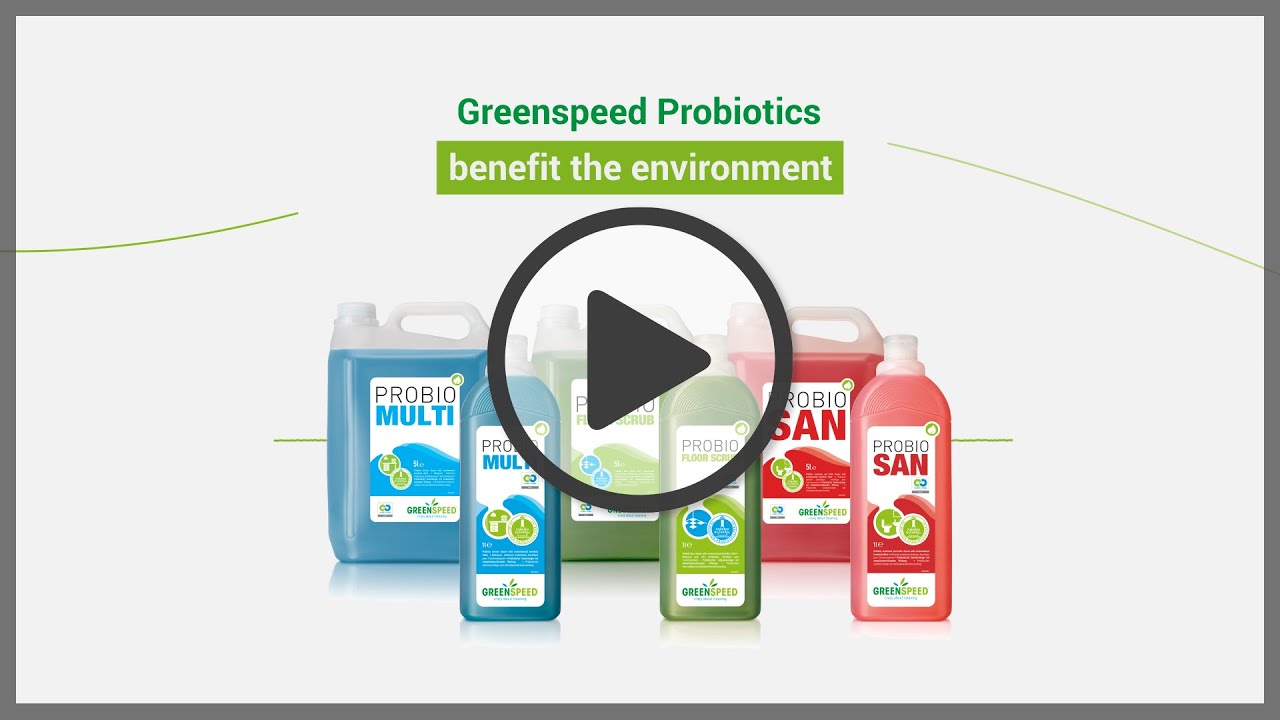 Cleaning with Greenspeed Probio (probiotic cleaning agents) (EN)