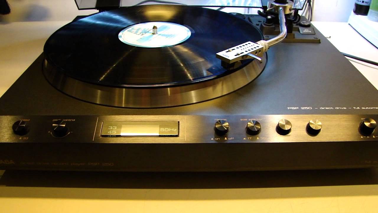 SABA PSP-250 direct drive sull automatic test