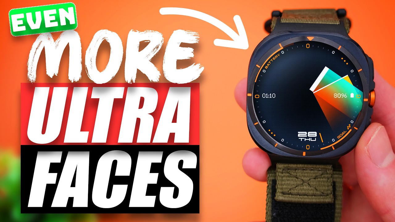 15 MORE Of The BEST Galaxy Watch 7 & Ultra Faces - Wear OS ✅