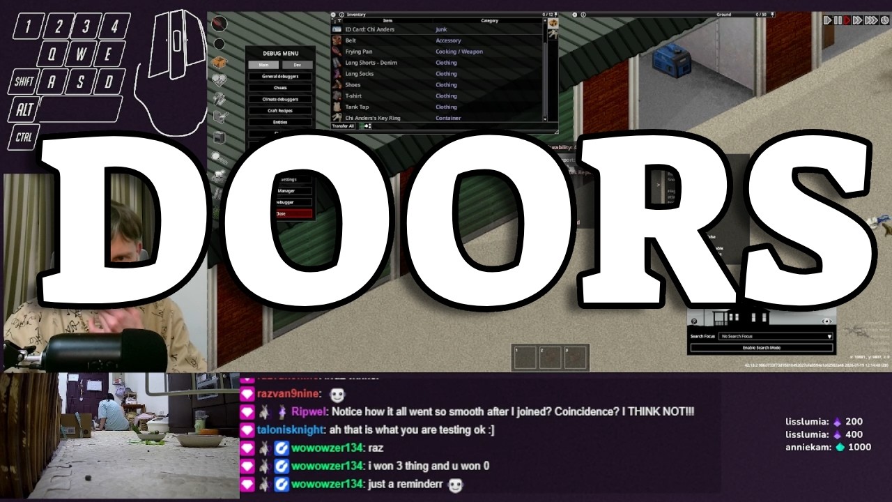 Project Zomboid B42 Door Analysis