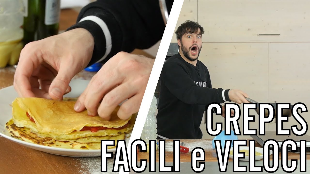 Come fare le crepes con la bottiglia - CUCINA PER PIGRI - Guglielmo Scilla | Cucina da Uomini