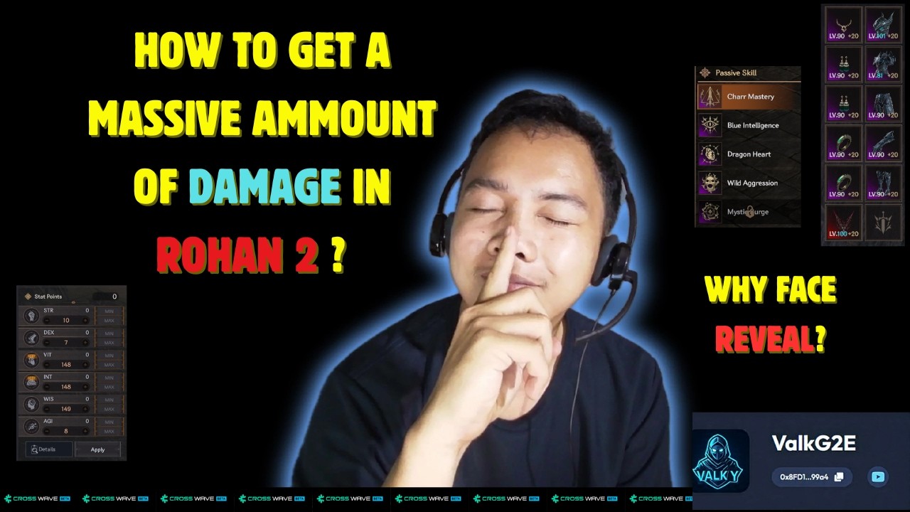 ROHAN 2 - MORE DAMAGE MORE CASHOUT! l FACE REVEAL NA SI CASHOUT BUILD? WHY?