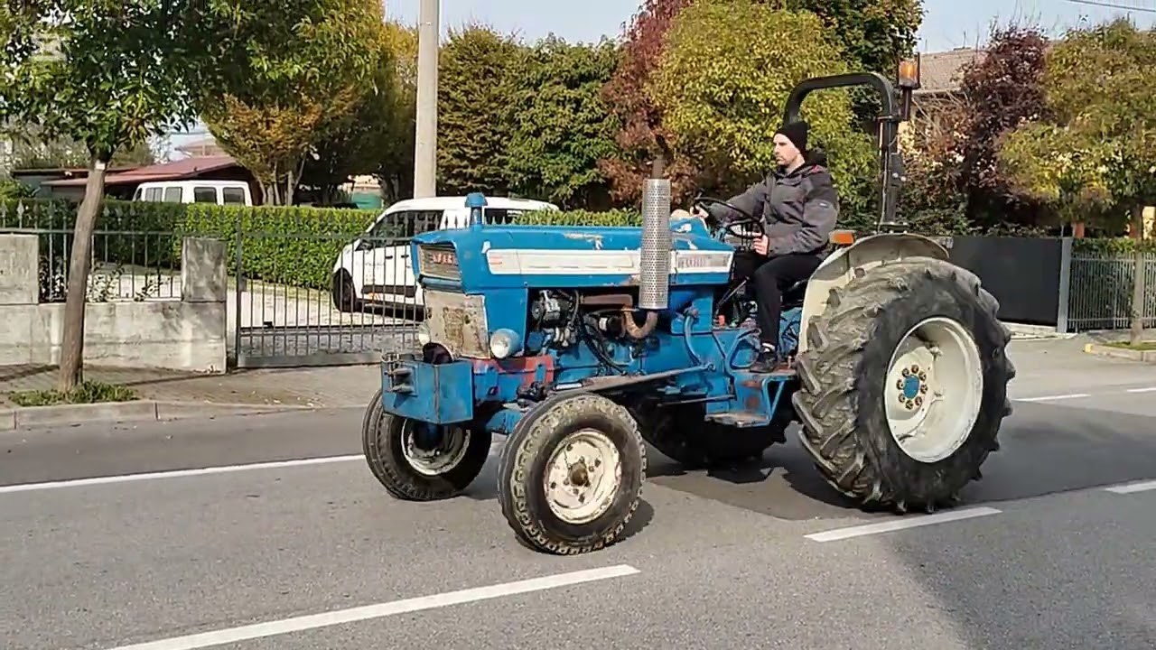 Sfilata trattori a Caltana di Santa Maria di Sala