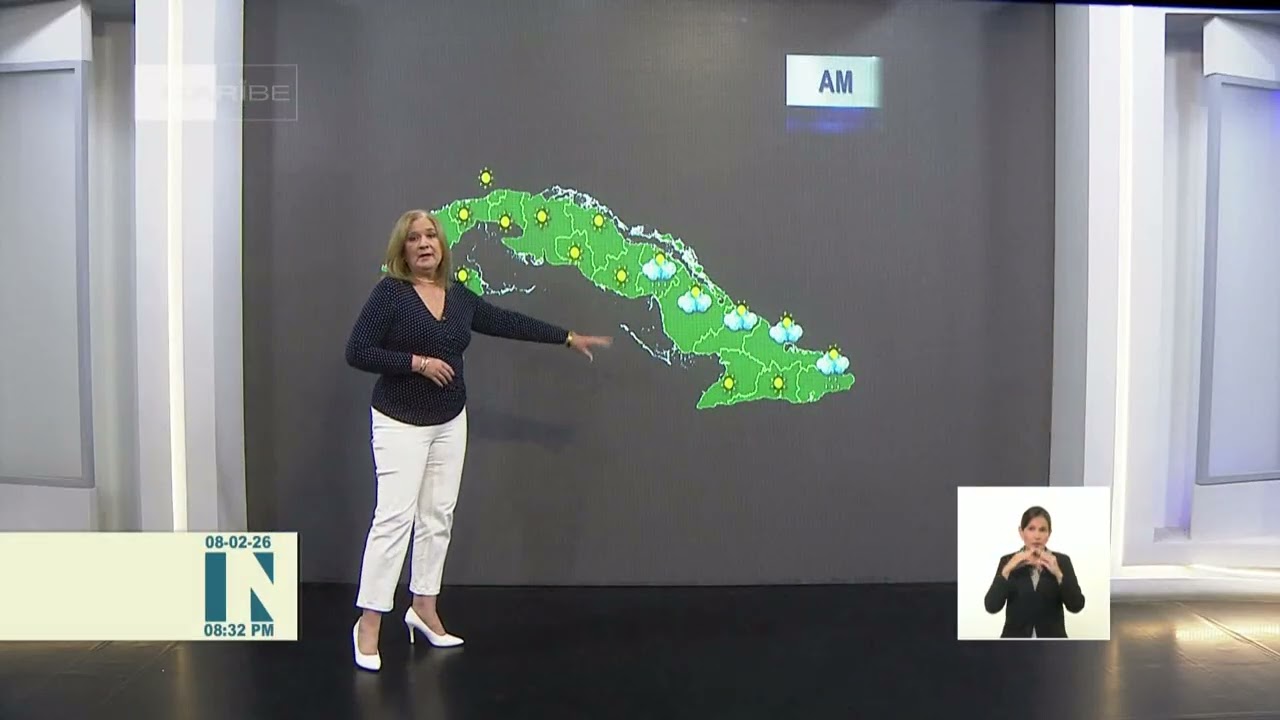 El tiempo en Cuba: Escasas lluvias en todo el país