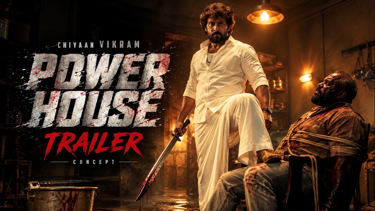 POWER HOUSE - Trailer | Chiyaan Vikram | Anand Shankar | Santhosh Narayanan | SJF | Concept