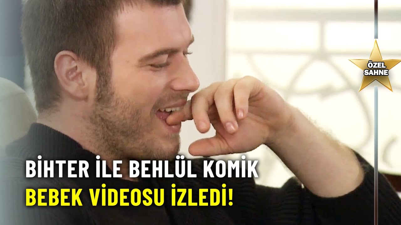Bihter İle Behl&uuml;l Komik Bebek Videosu İzledi! - Aşk-ı Memnu &Ouml;zel Klip