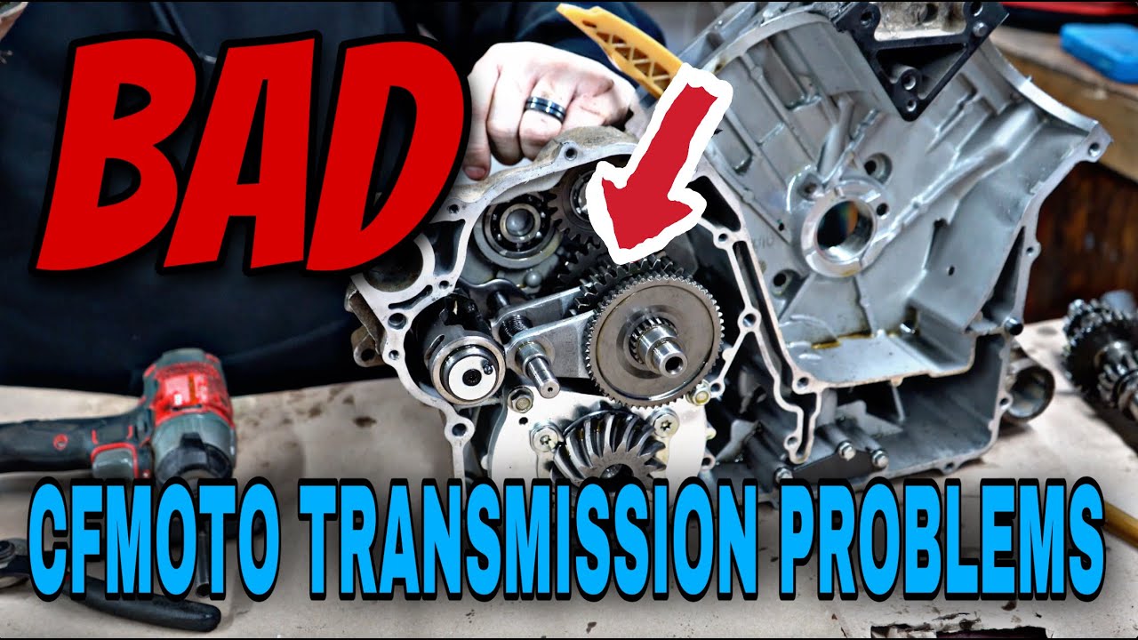 Проблемы с трансмиссией CFMOTO