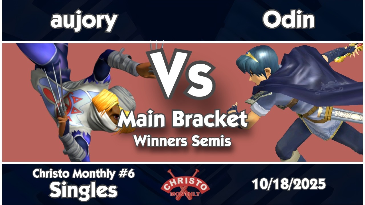 Christo Monthly #6 -  Melee Singles Main Bracket (Winners Semis)