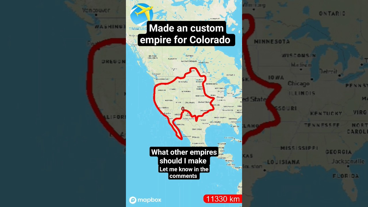 Colorado Empire #countries #entertainment #map #mapping #viral #geography #america #usa #colorado