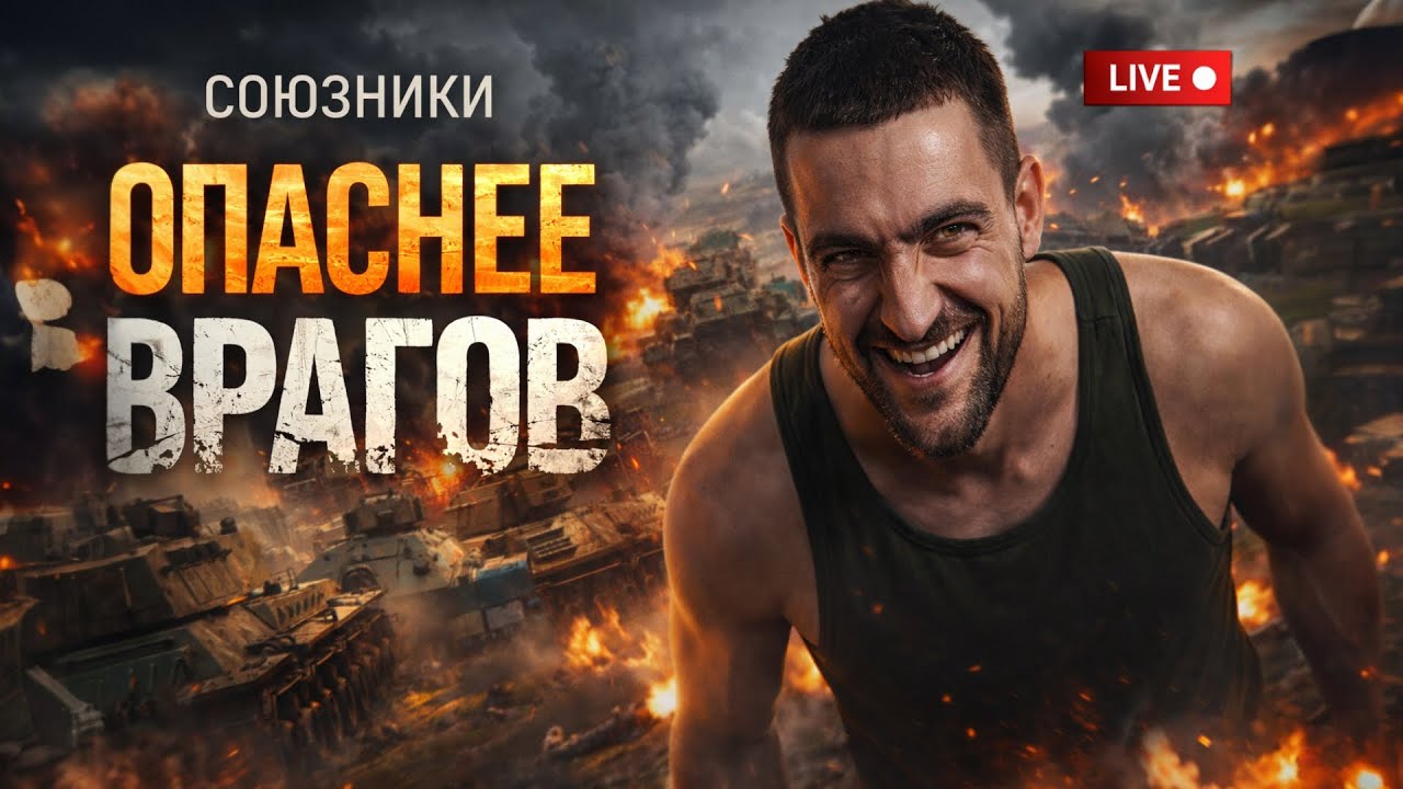 ОПАСНЕЕ ВСЕХ ВРАГОВ 🔥 WAR THUNDER LIVE