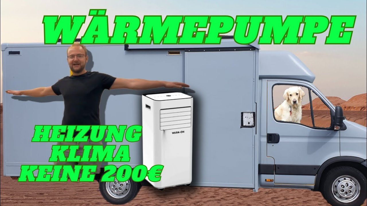 Klimaanlage in Camper Van einbauen [Iveco Daily Post Koffer Ausbau T17]