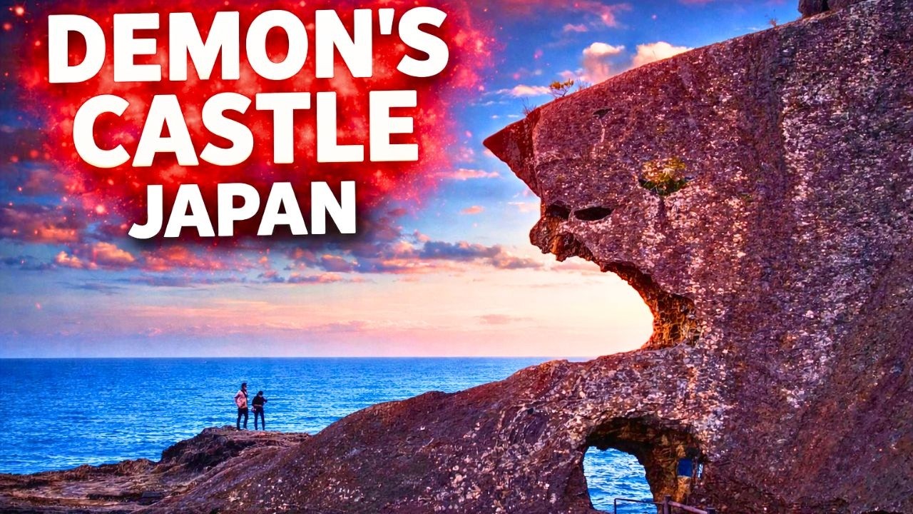 Demon&rsquo;s Castle Japan | UNESCO Coastal Walk at Onigajo (4K Walk)