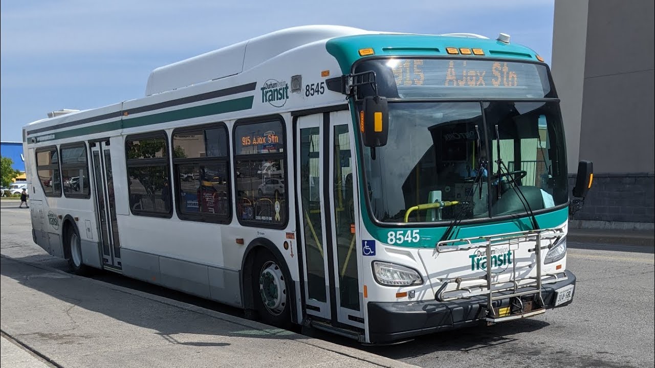 DRT New Flyer Xcelsior XD40 #8545 on Route 915 Pulse - Taunton to Harmony terminal