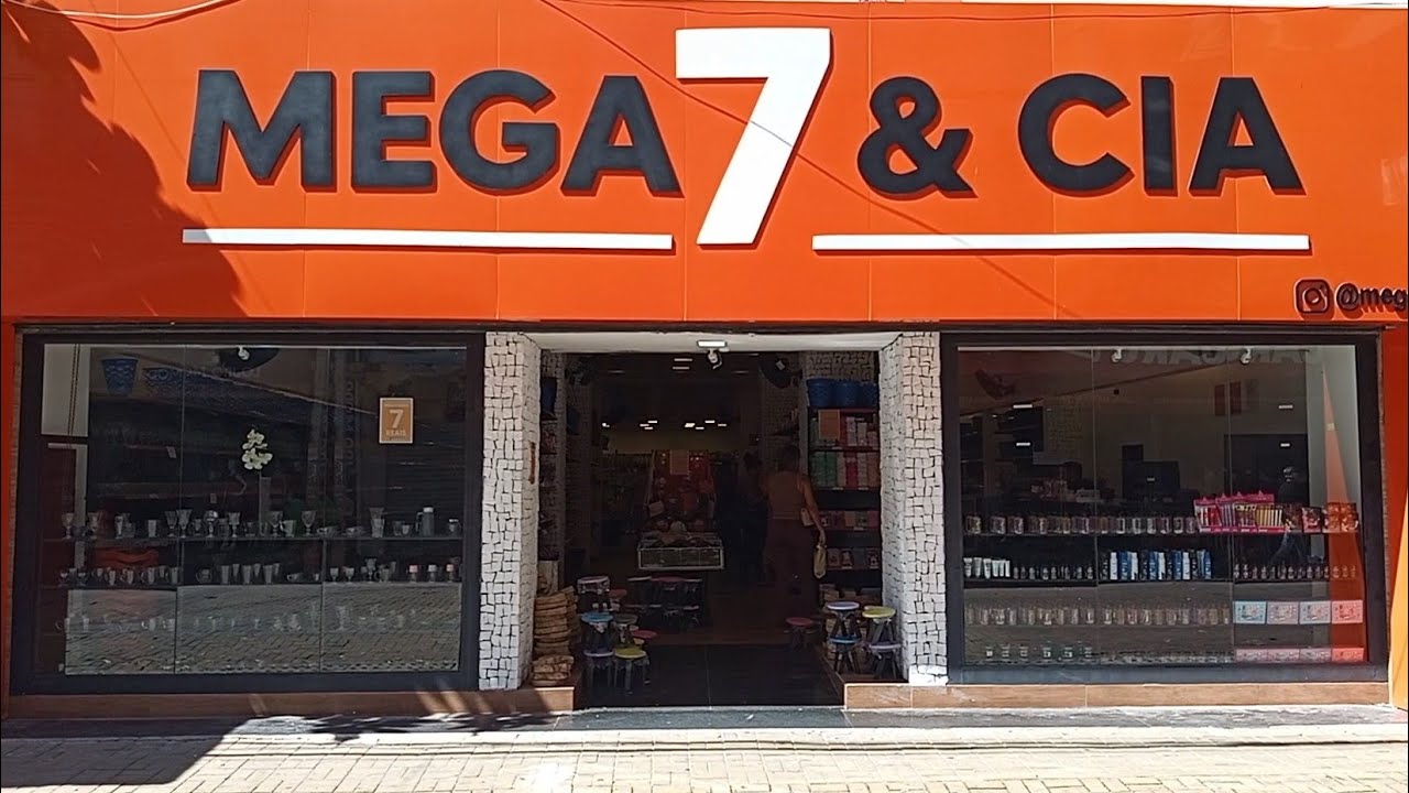 MEGA 7 E C&A NA RUA NOVA RECIFE, QUALQUER PRODUTO 7 REAIS, LOJA TOP.
