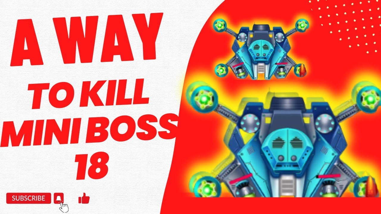Space Shooter Mini Boss 18-3 | New Mini Boss 18 | Rocket Studio | Zamario Gamers