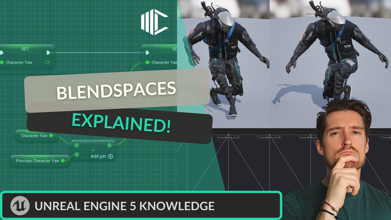 Unreal Engine 5 — объяснение Blendspaces