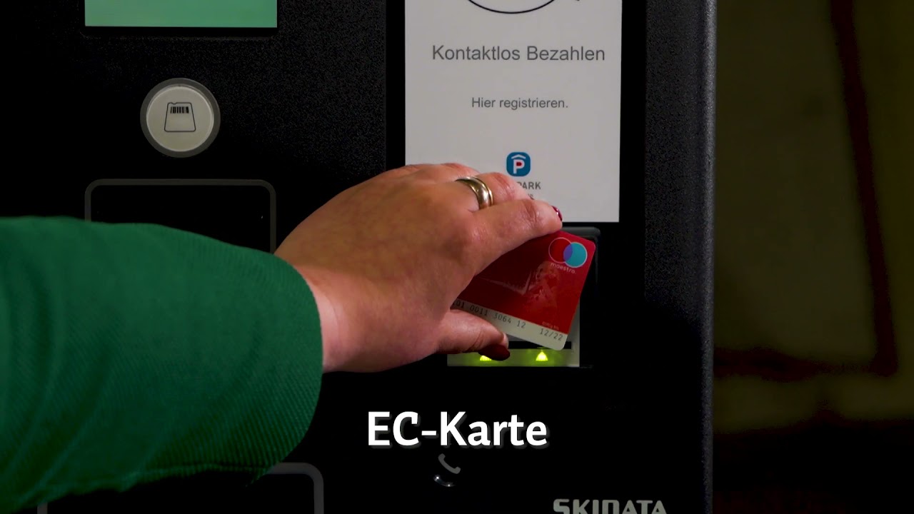 Kontaktloses Parken