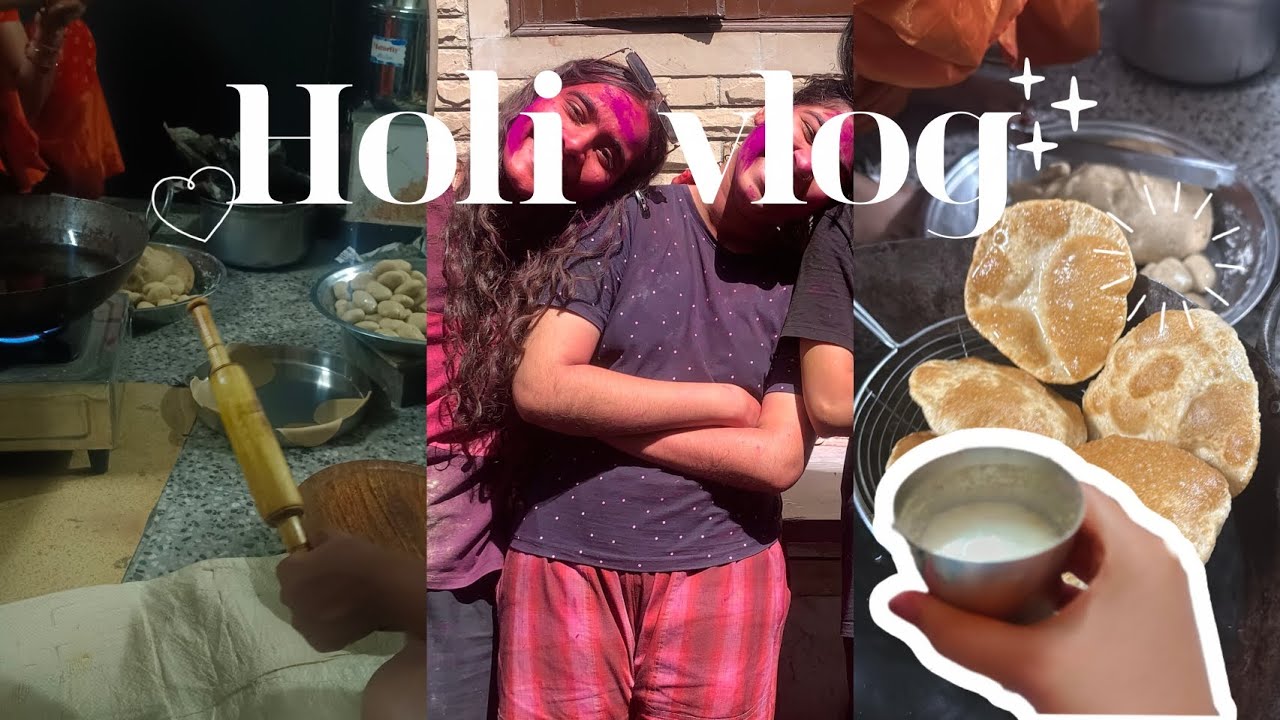 Holiii Haii✨ | shitala saptami • Holi with cousins • so fun • | #beyourself_11.