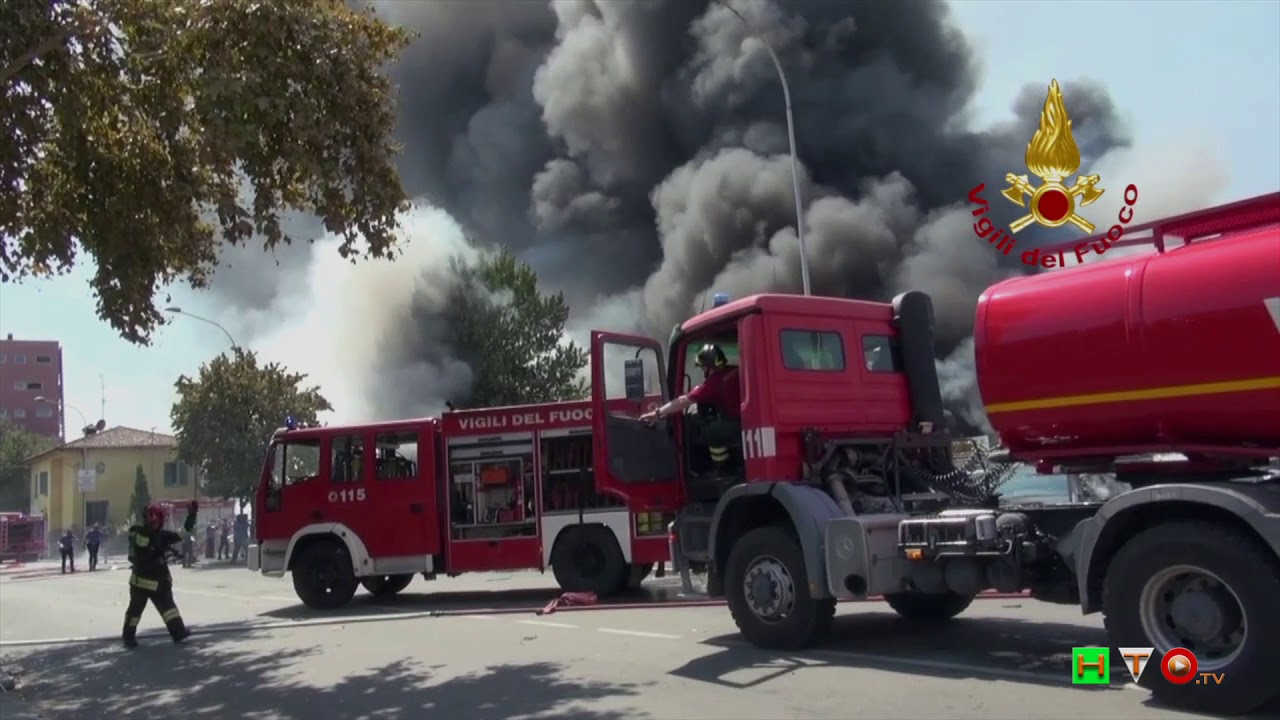 Vigili del Fuoco - Borgo Panigale (BO), Esplosione cisterna dopo drammatico incidente - www.HTO.tv