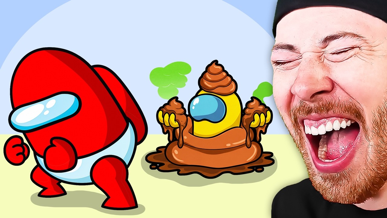 Funniest Among Us Animations! MINI CREWMATE EDITION!