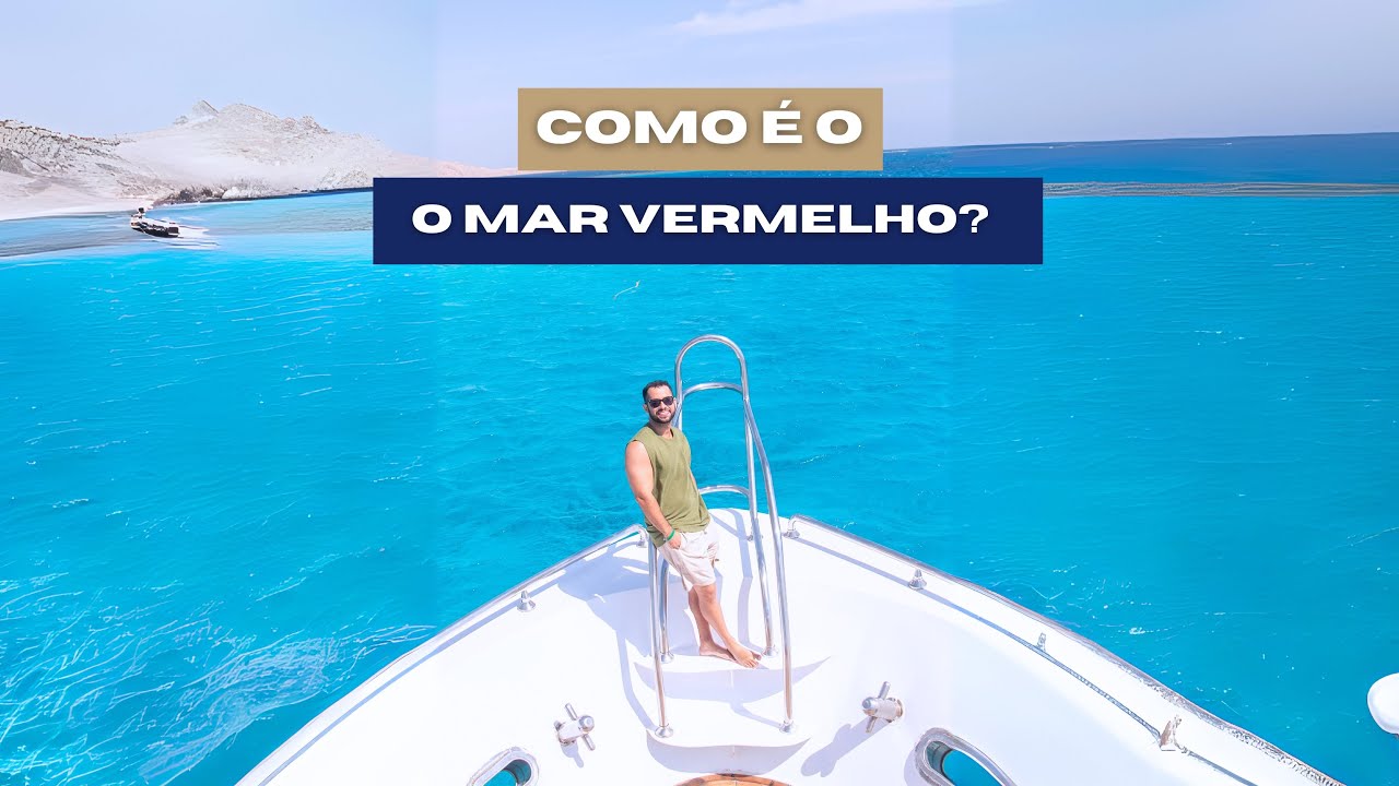 Esse é o mar mais cristalino do MUNDO e isso fica no EGITO 🇪🇬✨
