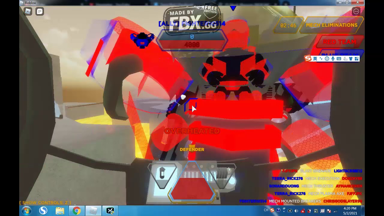 Overheat: Mech Warzone gameplay