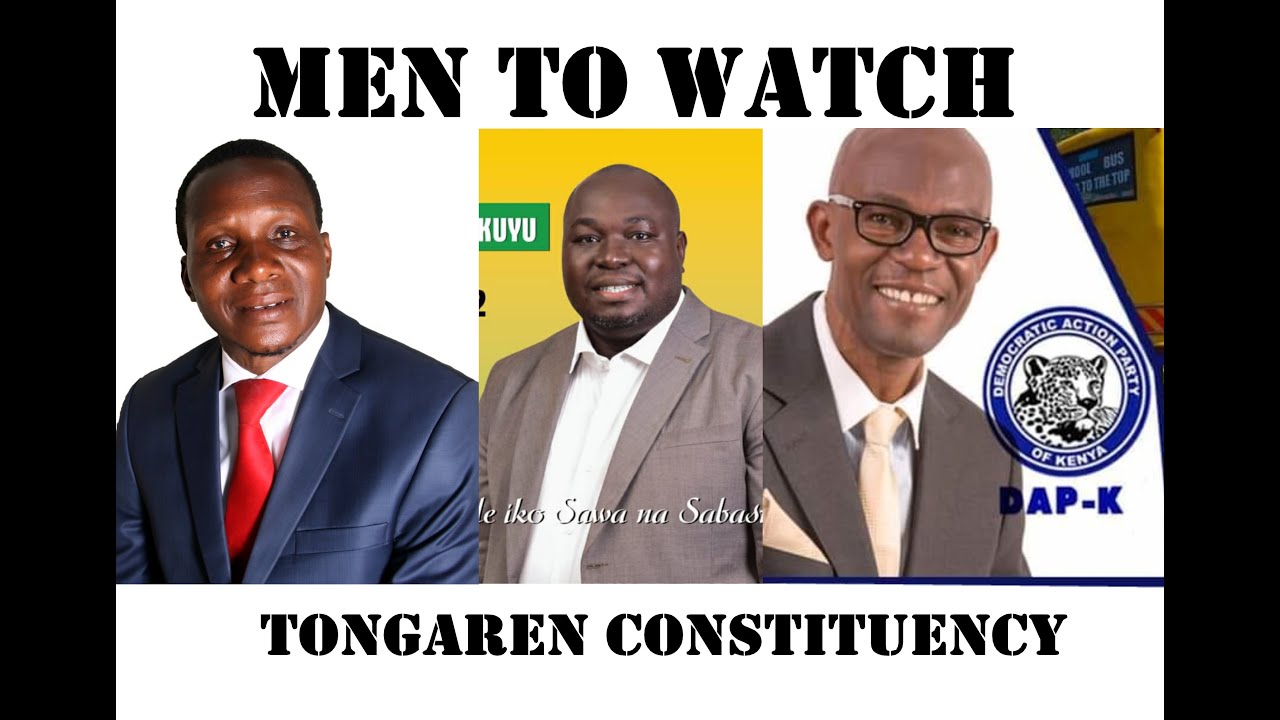 TONGAREN MP SEAT-THREE ASPIRANTS TO WATCH