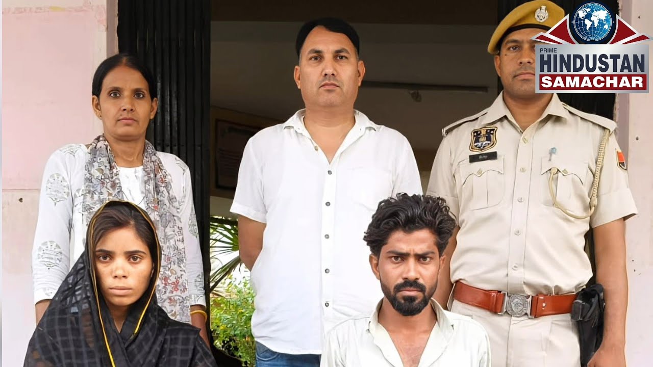 Jaipur-Shiprapath, Laborer Mahesh Jatav Murder Case Solved, Wife and Lover Arrested.