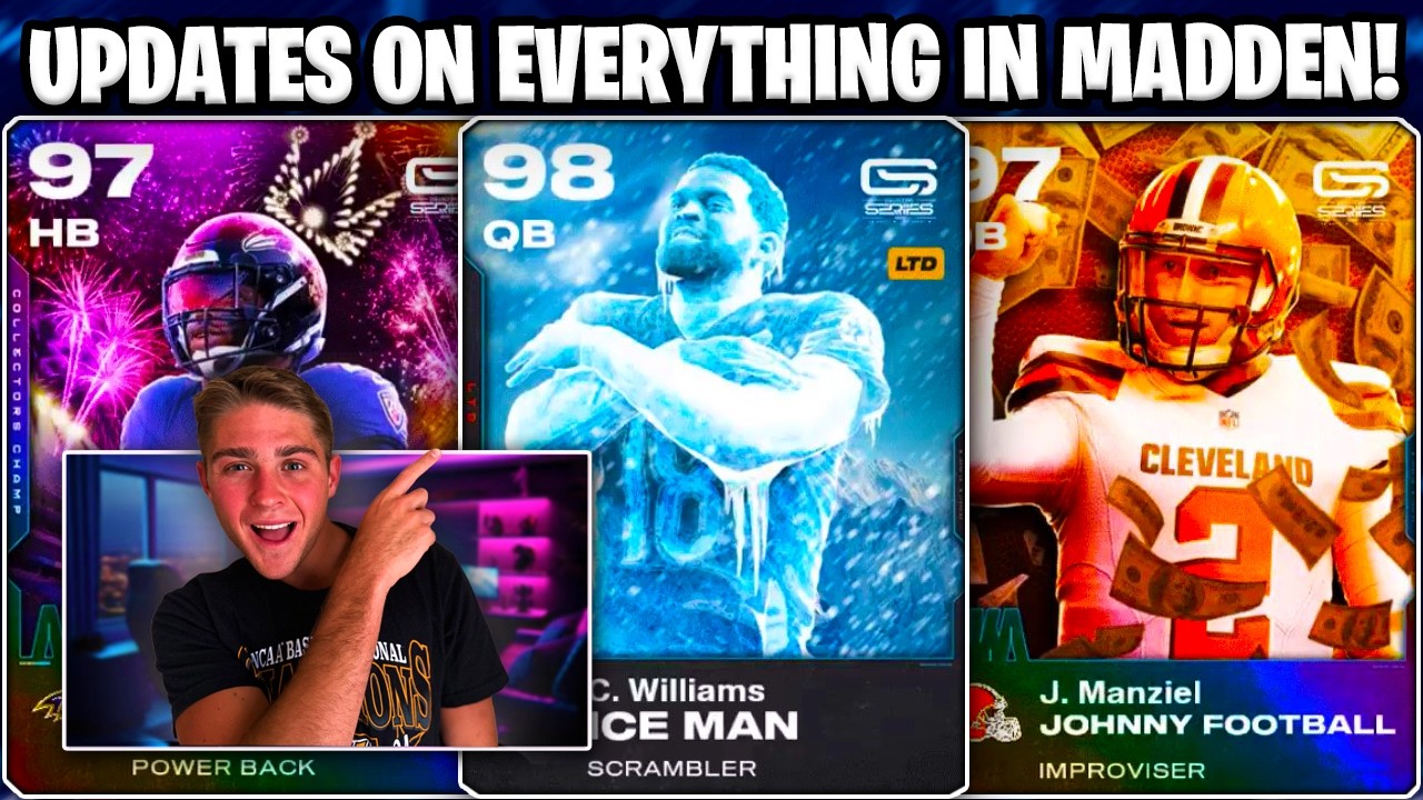 UPDATES ON EVERYTHING IN MADDEN 26! FINAL AKA COLLECTOR SERIES REVEALS! SEASON 7 + MORE!
