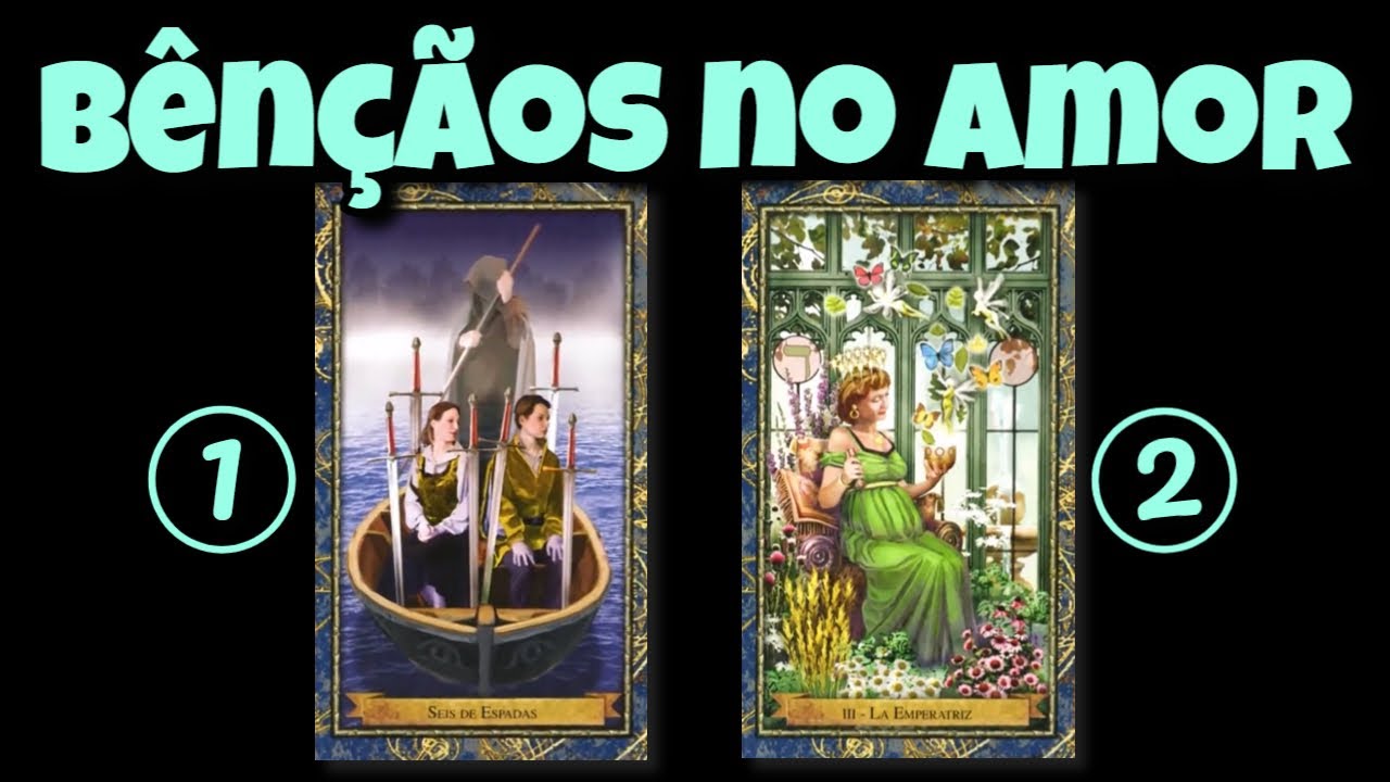 Bênçãos no Amor 💗 Leitura Tarot Oráculos 💗 Escolha Opção