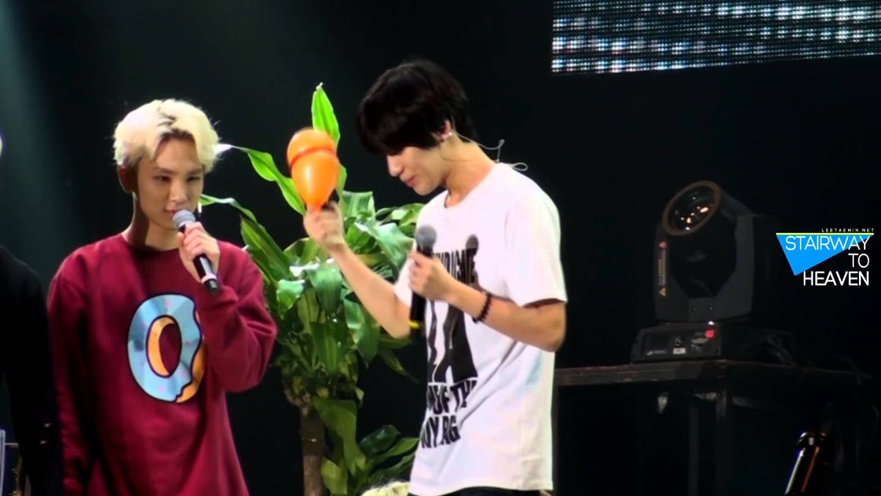 140302 SWJ Let's party game 러시안룰렛 taemin [DO NOT REUPLOAD AND EDIT]