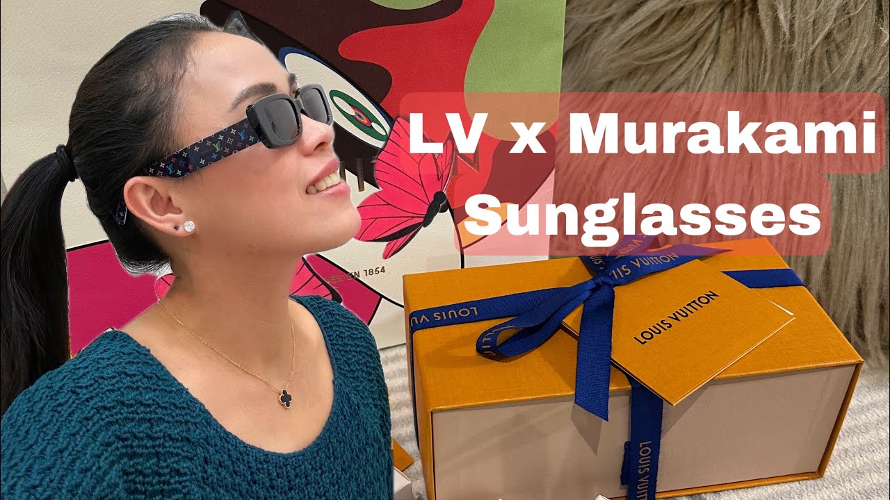 Louis Vuitton X Takashi Murakami Sunglasses Muticolor Unboxing!