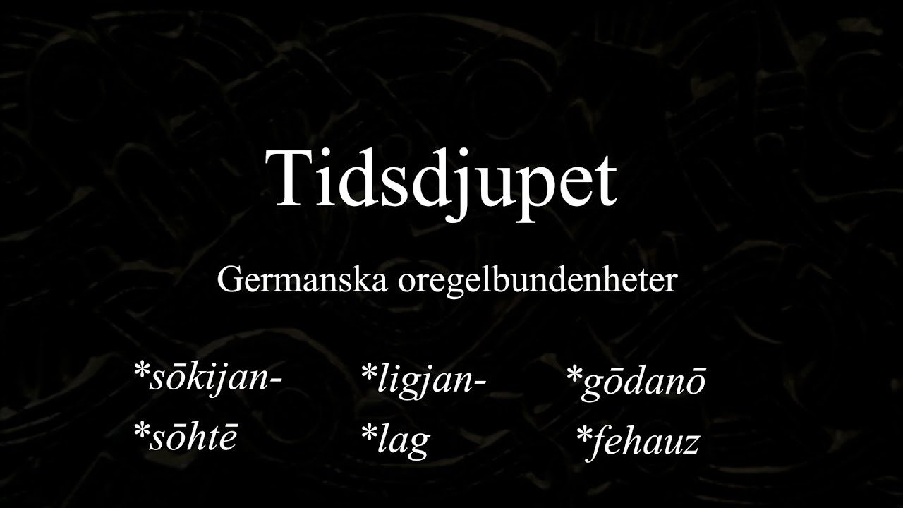 Urgermanskans oregelbundna ordformer