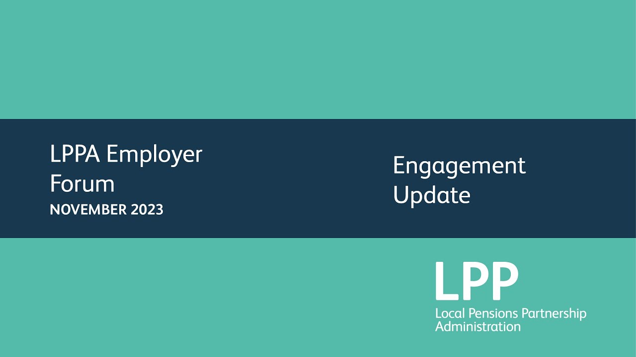 Employer Forum 2023 - Engagement Update