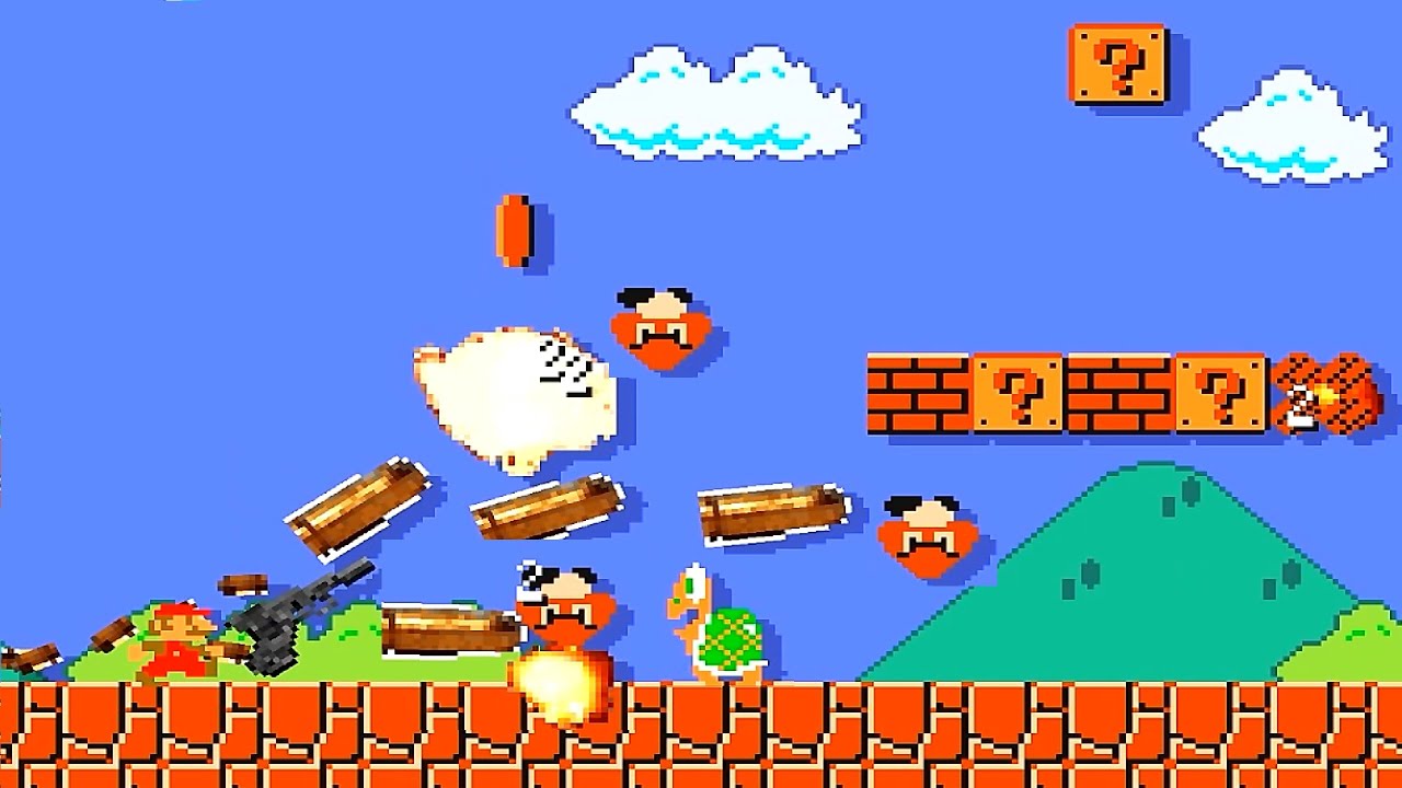 Super Mario Bros: Gun Mario