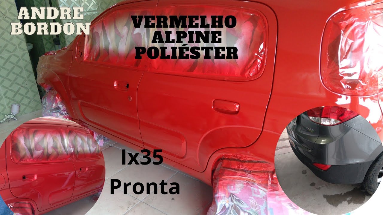 DIA PRODUTIVO NA OFICINA UNO VERMELHO ALPINE POLI&Eacute;STER!!!!