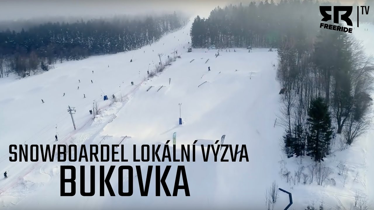 SNOWBOARDEL LOKÁLNÍ VÝZVA - BUKOVKA (3. SESSION) /// FREERIDETV