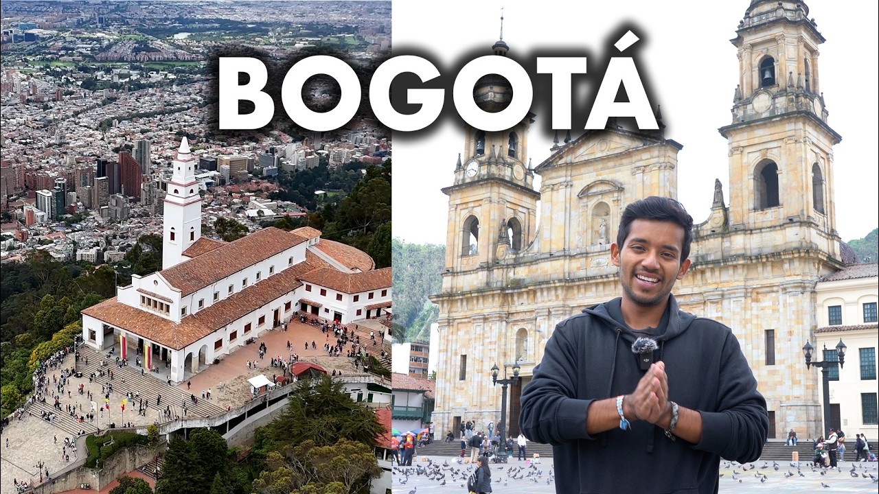 Explorando la GIGANTESCA Capital de Colombia 🇨🇴  BOGOTÁ
