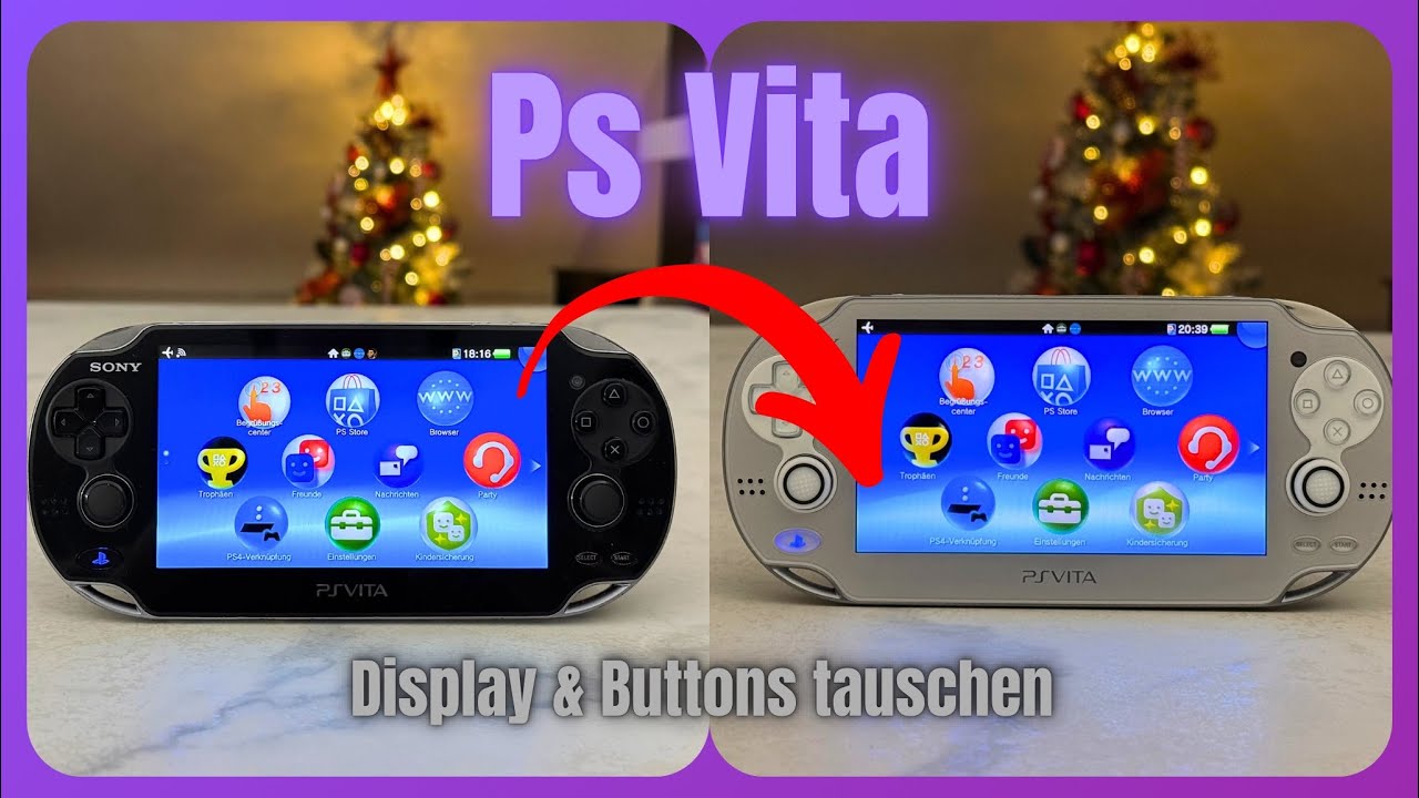 Ps Vita Display & Buttons tauschen | + Teardown/Disassembly Tutorial & Vergleich