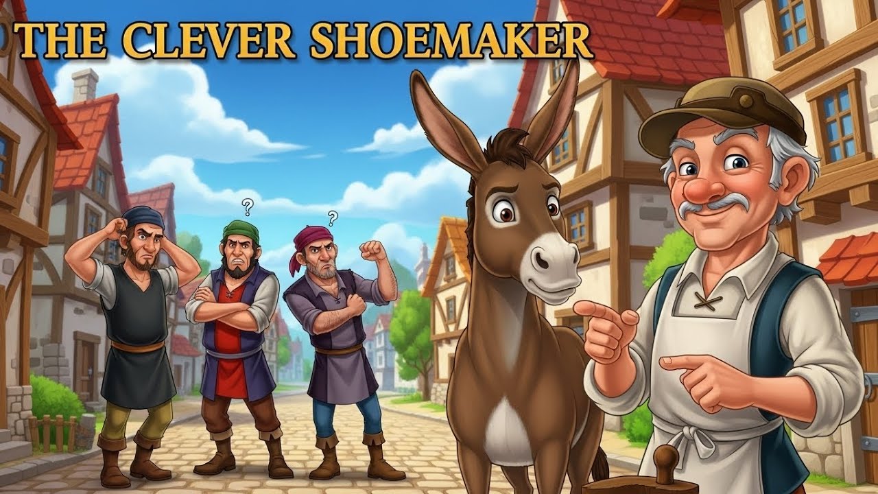 The Clever Shoemaker 🥿 | A Poor Man&rsquo;s Wit Outsmarts Greedy Thieves | Moral Story