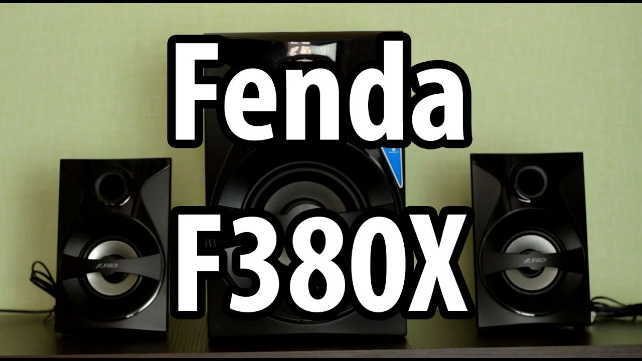 Fenda F380X 2.1 - Głośniki komputerowe z Bluetooth/FM/SD/USB za 250zł - HardPc TV #156