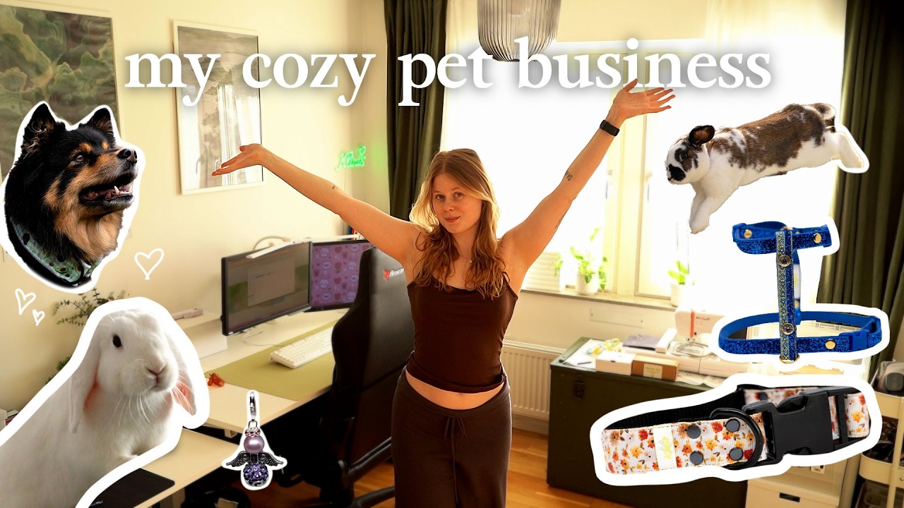weekend vlog 💚a small business & cute bunnies
