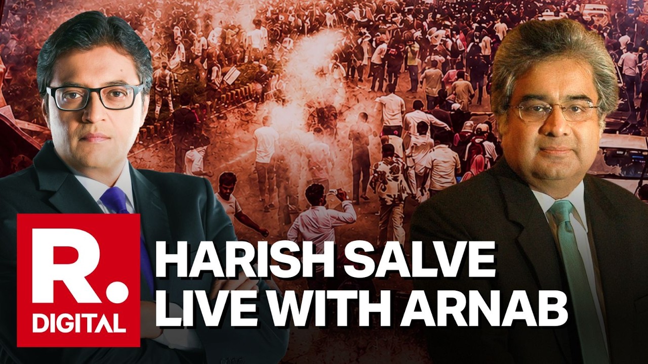 Legal Eagle Harish Salve LIVE With Arnab On CJP&rsquo;s Violent Protest In Delhi | Exclusive