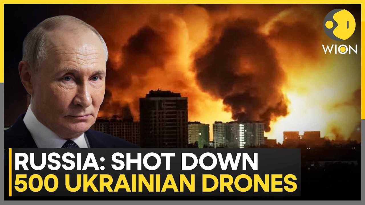 Russia-Ukraine War: Russia Deployed '2,200 Attack Drones, 1700+ Guided Aerial Bombs' | WION